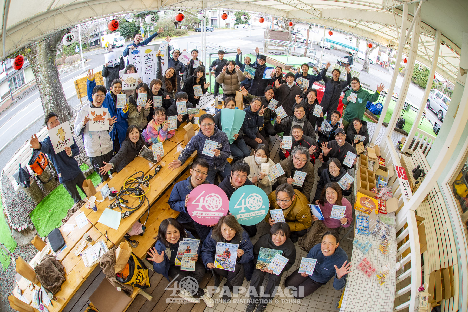 パパラギ40周年🌸春の感謝祭平日ツアー🌸